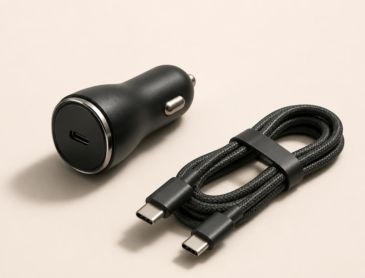 Power and charging product photograph